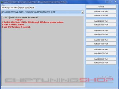ST10 Boot Plugin for I/O Terminal Tool