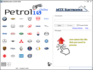 MTX Petrol10 Multi Function Software