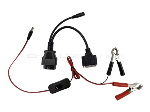 New Genius standard OBD cable for Euro5 Bikes with 12V connection