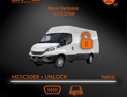 DFOX Iveco MD1CS069 Unlock Released!